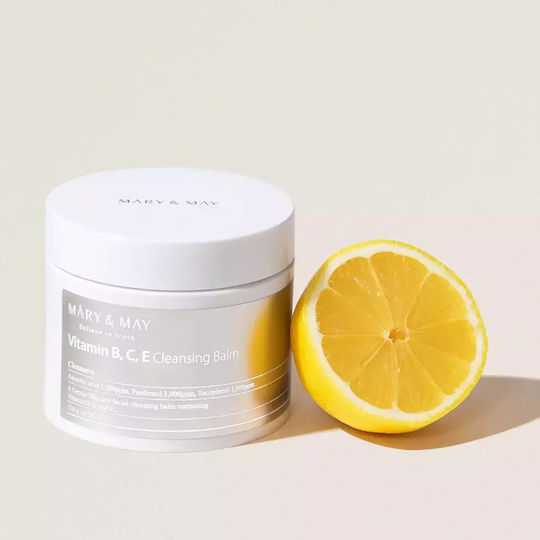Mary & May Balsam Vitamin B.c.e Demachiant Facial cu Acțiune Hidratantă și de Strălucire 120gr