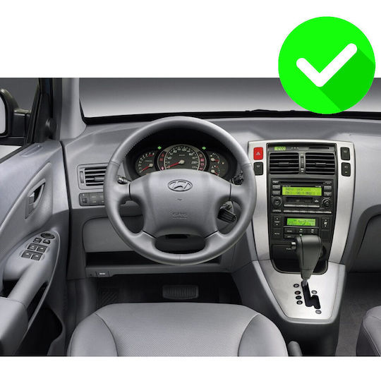 Carmedia Auto-Audiosystem für Hyundai Tucson 2004-2010 mit Touchscreen 10" Bluetooth USB WiFi GPS Apple CarPlay Android Auto