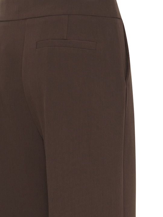 Women's Chino Trousers in Regular Fit Brown