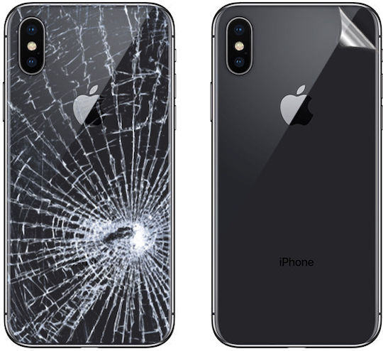 GrizzGlass Schutzfolie Für Handy-Rückseite SatinSkin Für Galaxy A54 Transparent