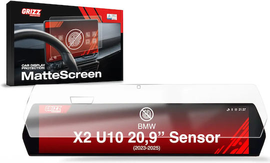 GrizzGlass Folie Mată GrizzGlass Protecție Cardisplay BMW X2 U10 Sensor 2023-2025