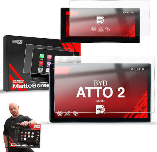 Grizzglass Προστατευτική Μεμβράνη Οθόνης Matte Byd Atto 2 2025 12.8" 2w1