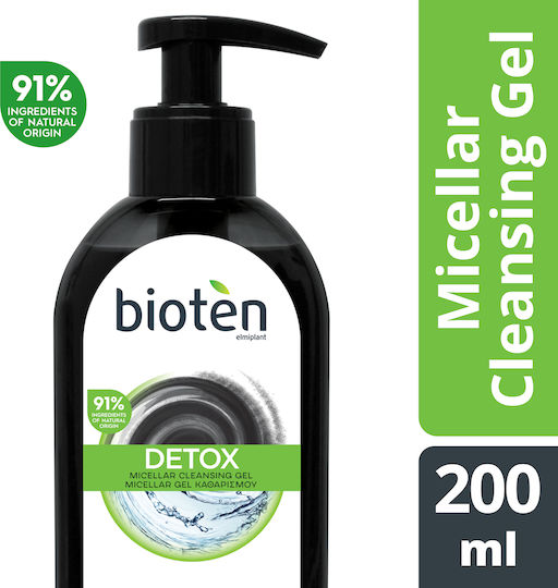 Bioten Detox Facial Cleansing Gel for Brightening & Moisturizing Action 200ml