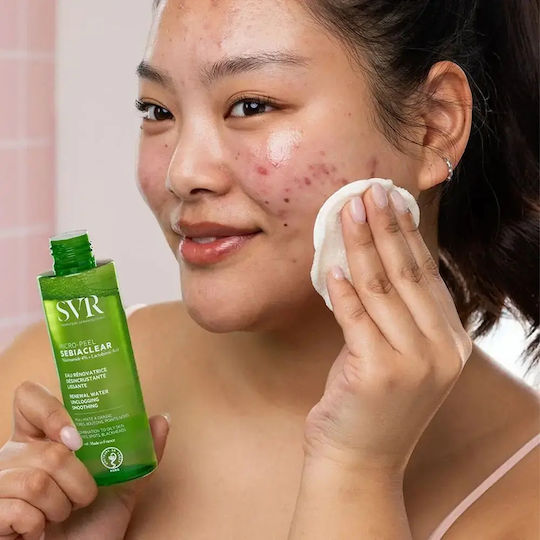 SVR Laboratoire Sebiaclear Micro-Peel Smoothing & Micro-Exfoliating Cleansing Lotion 150ml