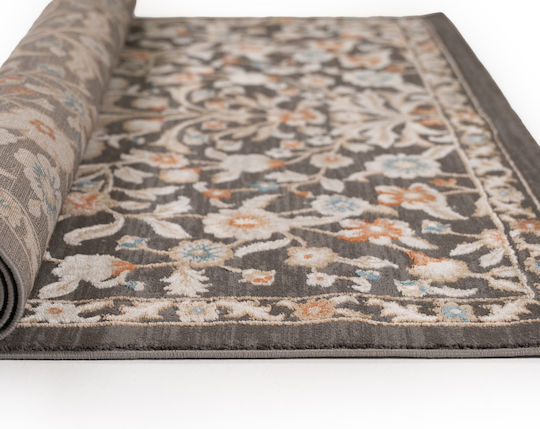 Tzikas Carpets Teppich Treasure 90926-900 Dunkelgrau 67x530 cm