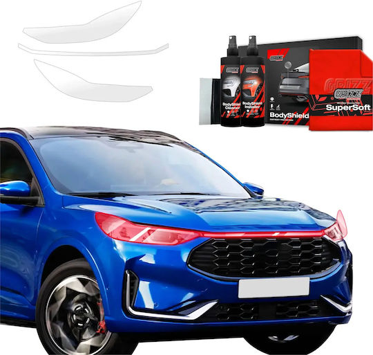Grizzglass Protective Film Lights Grizzglass Bodyshield Ford Kuga St-line X Facelift 2024-2025 2in1