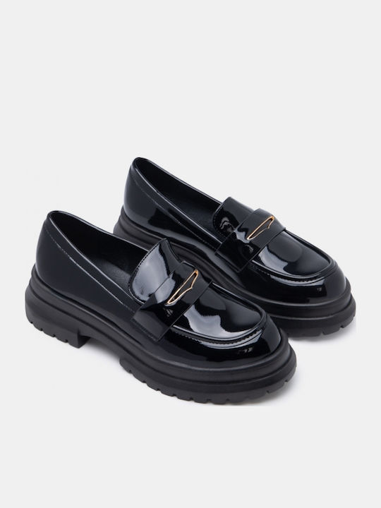 Damen-Loafers in Schwarz