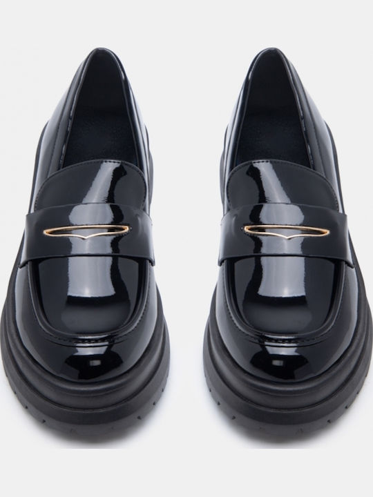 Damen-Loafers in Schwarz