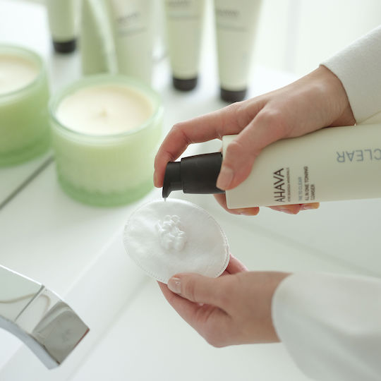 Ahava Time To Clear Loțiune Demachiantă Tonifiantă All-in-One Demachiant Față și Ochi cu Acțiune Antioxidantă 250ml