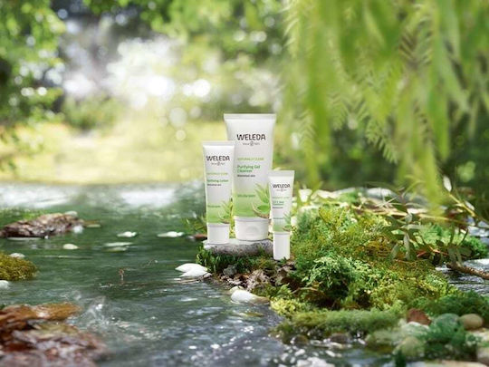 Weleda Gel Purificator Natural Clar Pentru Curățarea Feței Împotriva Imperfecțiunilor Și Controlul Sebumului 100ml
