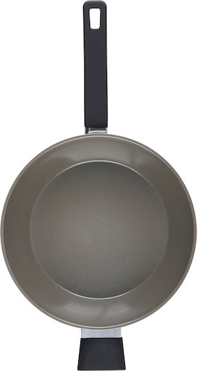 Alpina Aluminum Saute Pan with Lid and Non-Stick Coating 28cm