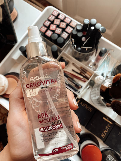 Gerovital H3 Evolution Micellar Water Facial Cleanser for Oil Control 150ml