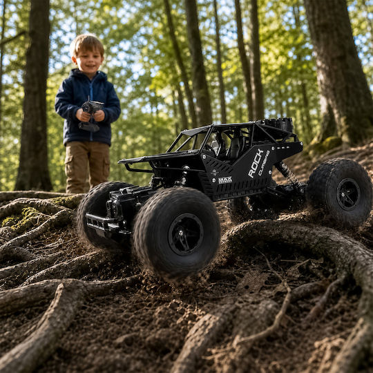 MalPlay Радиоуправляем автомобил 4WD, черен