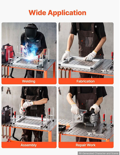 Vevor 363 kg Load Capacity Welding Table HJGZTGDS800LTB9YK001V0