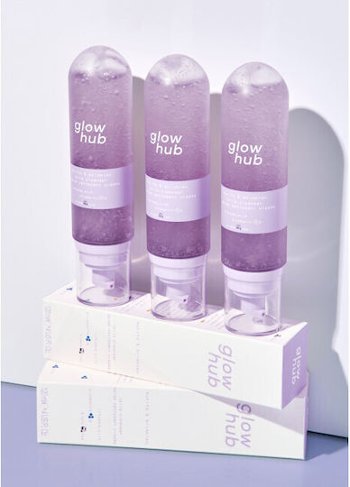 Glow Hub Purify & Brighten Face Cleansing Gel with Antioxidant & Against Imperfections Action 120ml