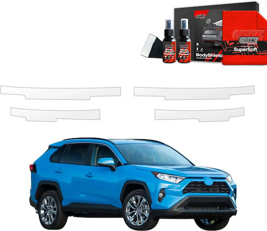 Grizzglass Protective Film Door Sills Grizzglass Bodyshield Toyota Rav4 Hev 2021-2025 4in1