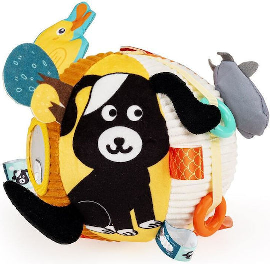Cangaroo Minge Jollybaby Farm Deluxe din Material Textil pentru Nou-Născuți