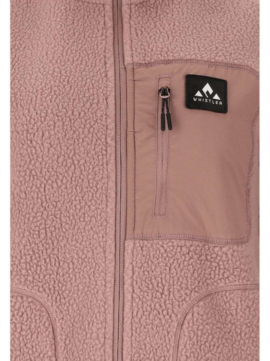 Дълго Дамско Спортно Яке Twilight Mauve Pink