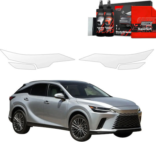 Grizzglass Protective Film Lamps Grizzglass Bodyshield Lexus Rx 350h 2022-2025 4in1