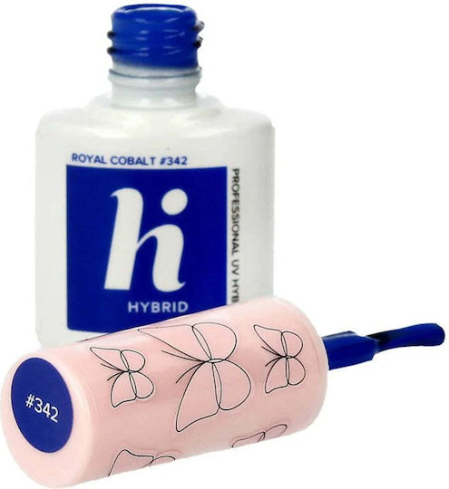 Hi Hybrid 342 Royal Cobalt Semi-permanent Nail Varnish 5 Ml