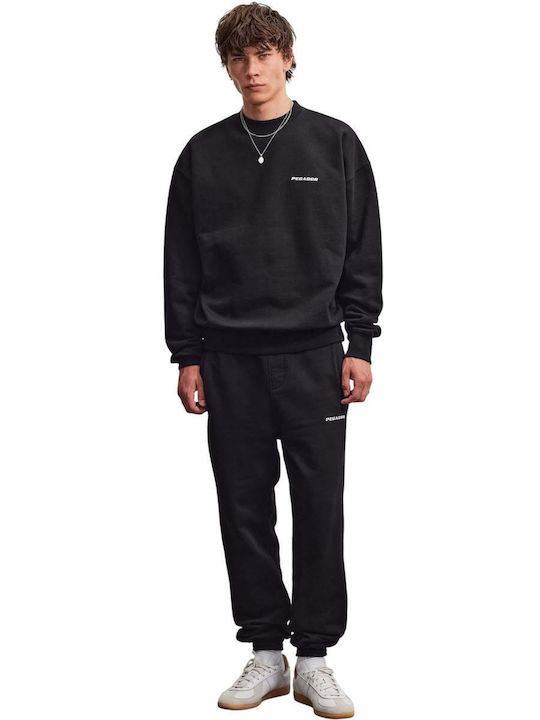 Black Sweatpants with Elasticated Waist