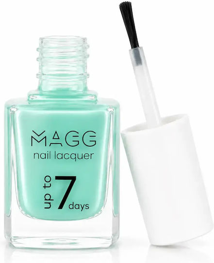 Lorin Up To 7 Days Glossy Βερνίκι Νυχιών Μακράς Διαρκείας Τιρκουάζ 12ml