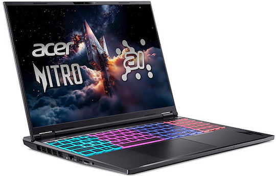Acer Nitro 16 AI AN16-61 16" IPS QHD+ 180Hz (Ryzen AI 300 Series-9 365/32GB/1TB SSD/GeForce RTX 5070/No OS) (US Keyboard)