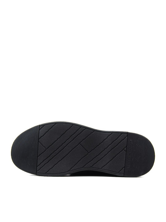 Black Leather Chukka Boots