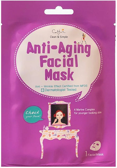 Clean & Simple Anti-Aging Gesichts- & Augenmasken 1 Stück