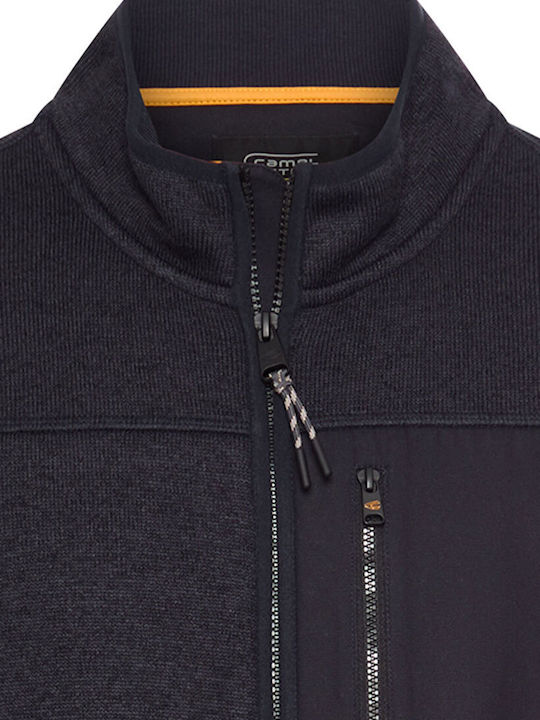 Ανδρική Ζακέτα Fleece Σκούρο Μπλε