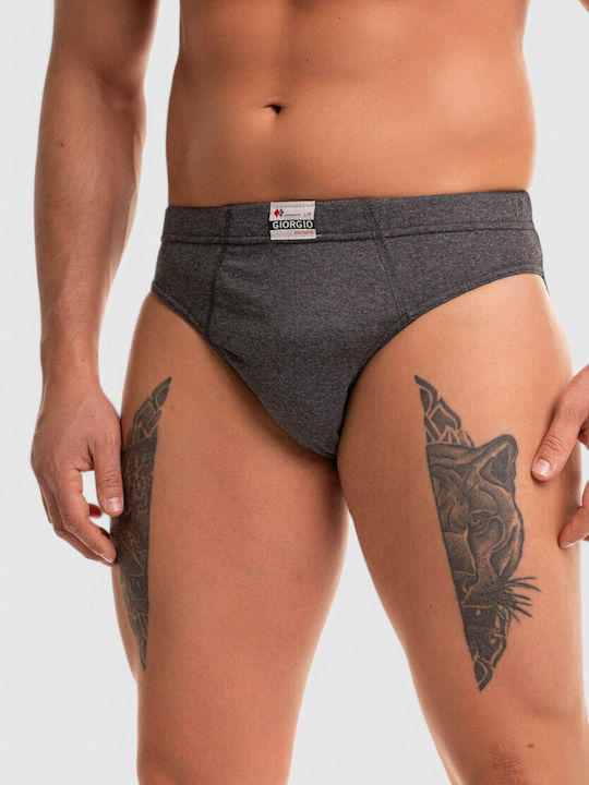 Men's Anthracite Slips 6-Pack