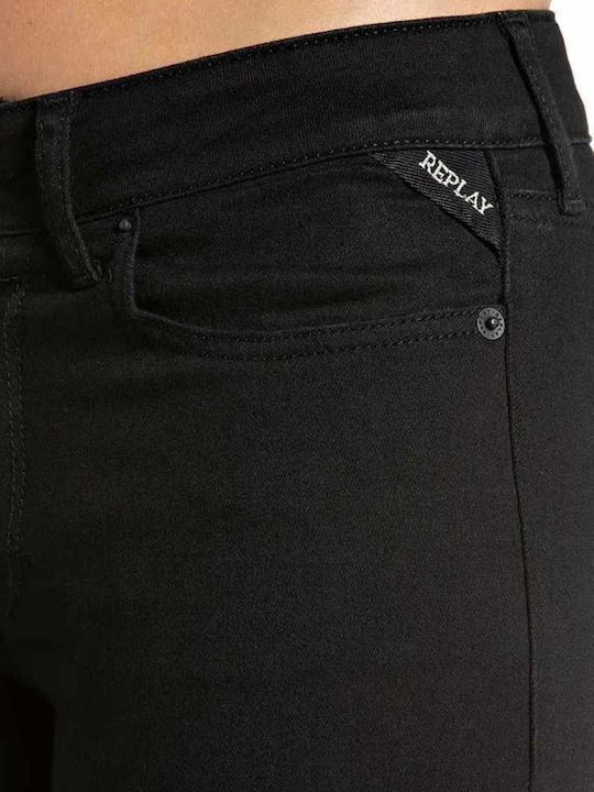 Pantaloni Jeans de Damă Slim Negri
