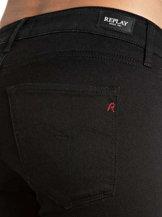 Pantaloni Jeans de Damă Slim Negri