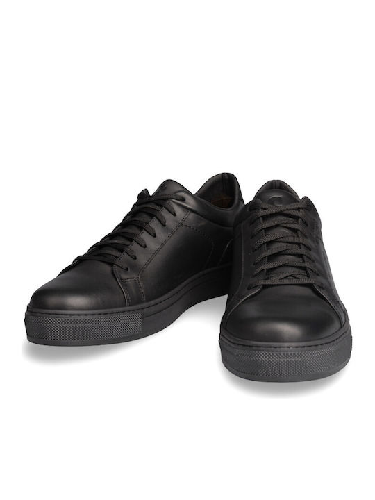 Pantofi Casual Bărbătești din Piele Negri