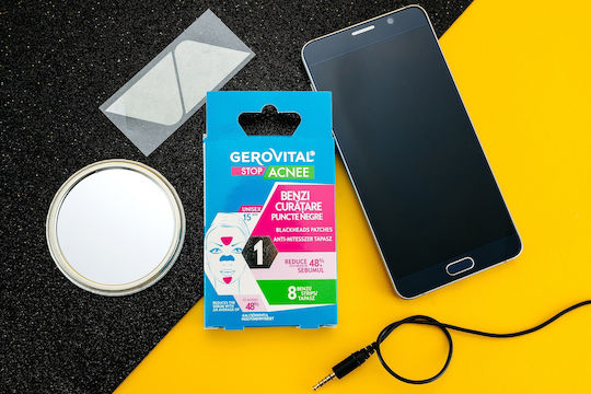 Gerovital Stop Acnee Gesichts- & Augenmasken 8 Stück