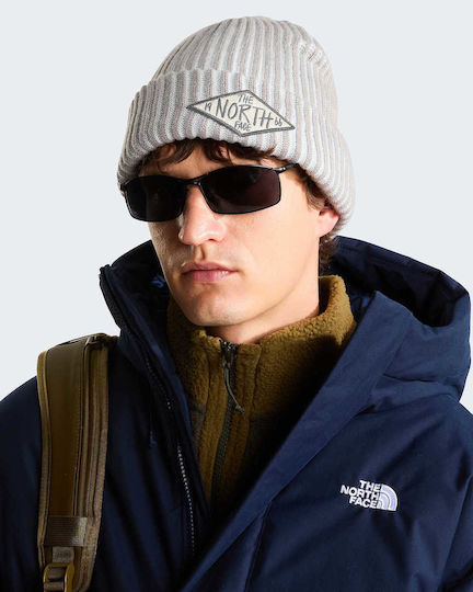 Salty Beanie Unisex Knitted Beanie in Grey