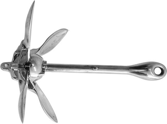 Eval Ancoră de Barcă Umbrelă Ancoră Inox Umbrelă 1.5 Kg Galvanizat 1.5kg