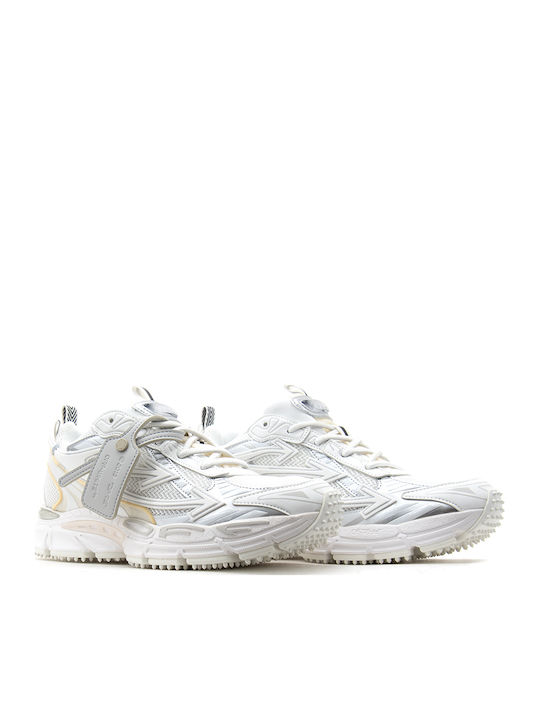 Men's Sneakers Silver-White
