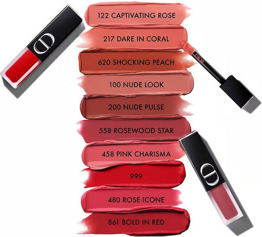 Rouge  On Stage Ink Lippenfarbe Matt 861 Bold In Red 6 ml