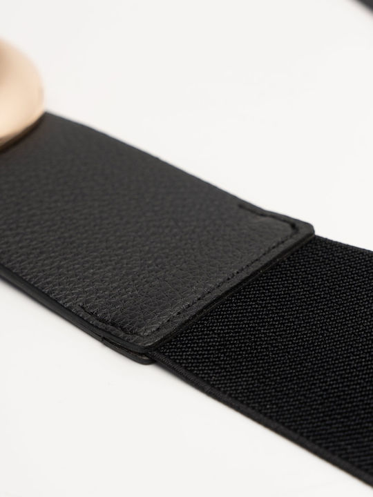 Elastischer Damen Gürtel Goldfarben