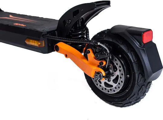 KuKirin G2 Pro VMP Trotinetă Electrică cu Viteză Maximă de 25 km/h și Autonomie de 65 km în Culoare Neagră