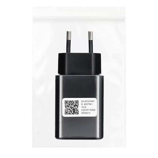 Motorola Φορτιστής Χωρίς Καλώδιο με Θύρα USB-C 15W Quick Charge 4.0 Μαύρος (SC-32)