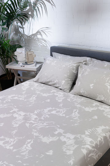 Viokarpet Diamond 252 Комплект Чаршафи King Size 270x280 см Amethyst Beige (4 бр.)