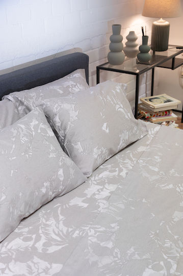 Viokarpet Diamond 252 Комплект Чаршафи King Size 270x280 см Amethyst Beige (4 бр.)