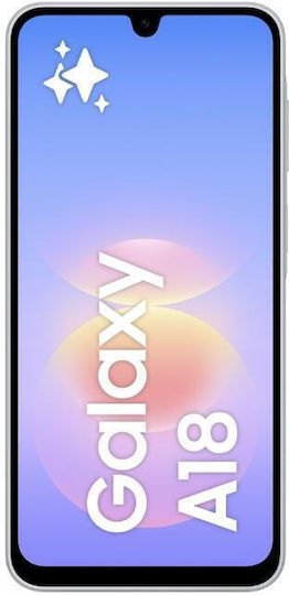Samsung Galaxy A18 Dual-SIM (4/128 GB) Silber