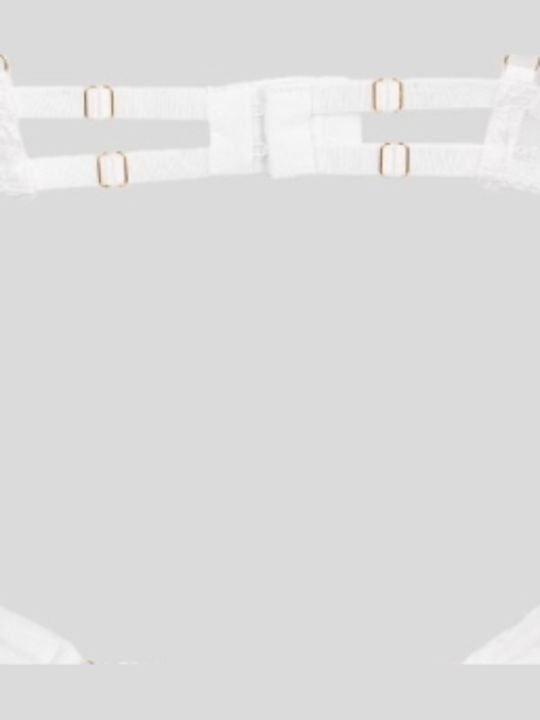 Decoro Lace Underwear Set with White Slip