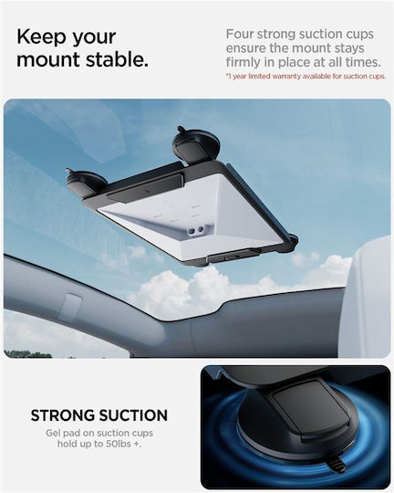Spigen Window Car Mount Stl100 Black Starlink Mini Acp09333