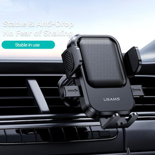 Usams Zj090 One Touch Car Air Vent Phone Mount Black