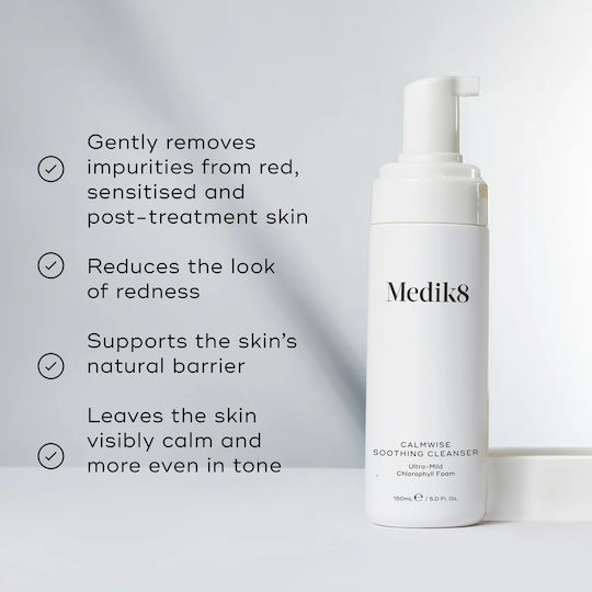 Medik8 Calmwise Soothing Facial Cleansers Foam with Soothing Action 150ml