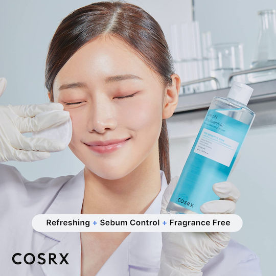 Cosrx Low-pH Niacinamide Micellar Wasser Make-up-Entferner für das Gesicht mit feuchtigkeitsspendender und öligkeitsregulierender Wirkung Reisegröße 100 ml